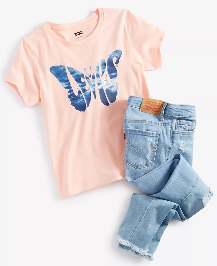 Джинсы Big Girls 720 High Rise Super Skinny Levi's, синий — фото 4