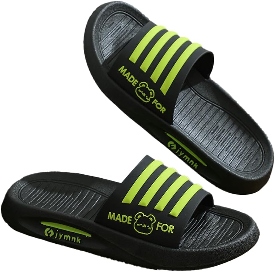 

Милые шлепанцы для душа Rungion для женщин и мужчин с поддержкой свода стопы, быстро сохнут, легкие, для бассейна и пляжа, летние сандалии, черный