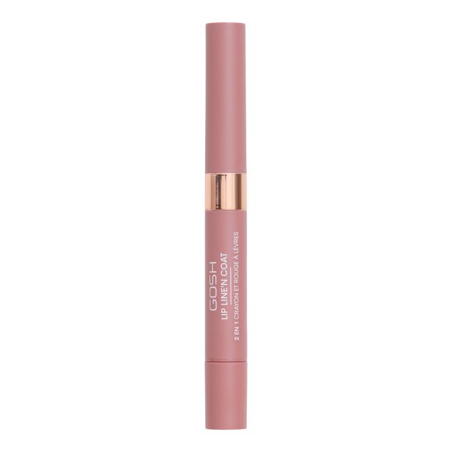 

Lip line'n coat карандаш для губ 2 в 1 Gosh, цвет 001 ruby chocolate