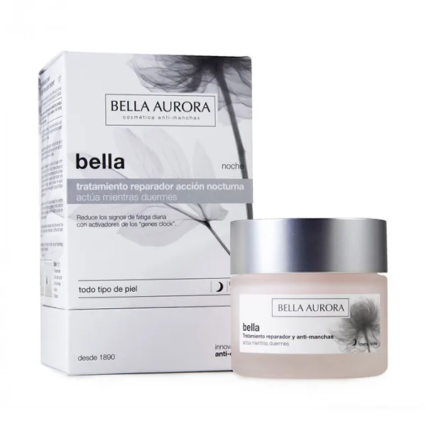 Сыворотка Bella Aurora — Кремы против морщин и против старения Noche Tratamiento Reparador Y Anti Manchas, 50 мл — фото 2