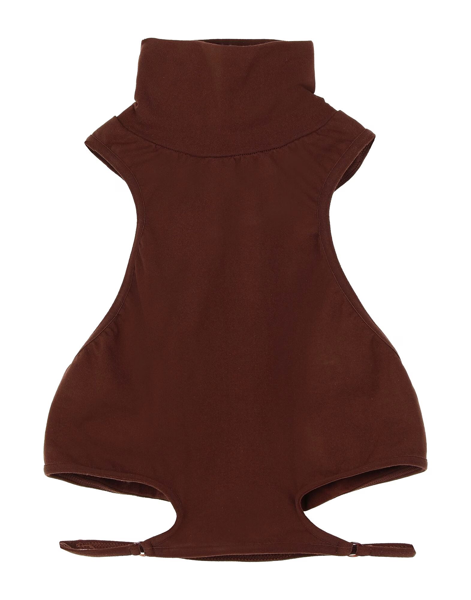 

Кроп-топ Andreādamo, коричневый