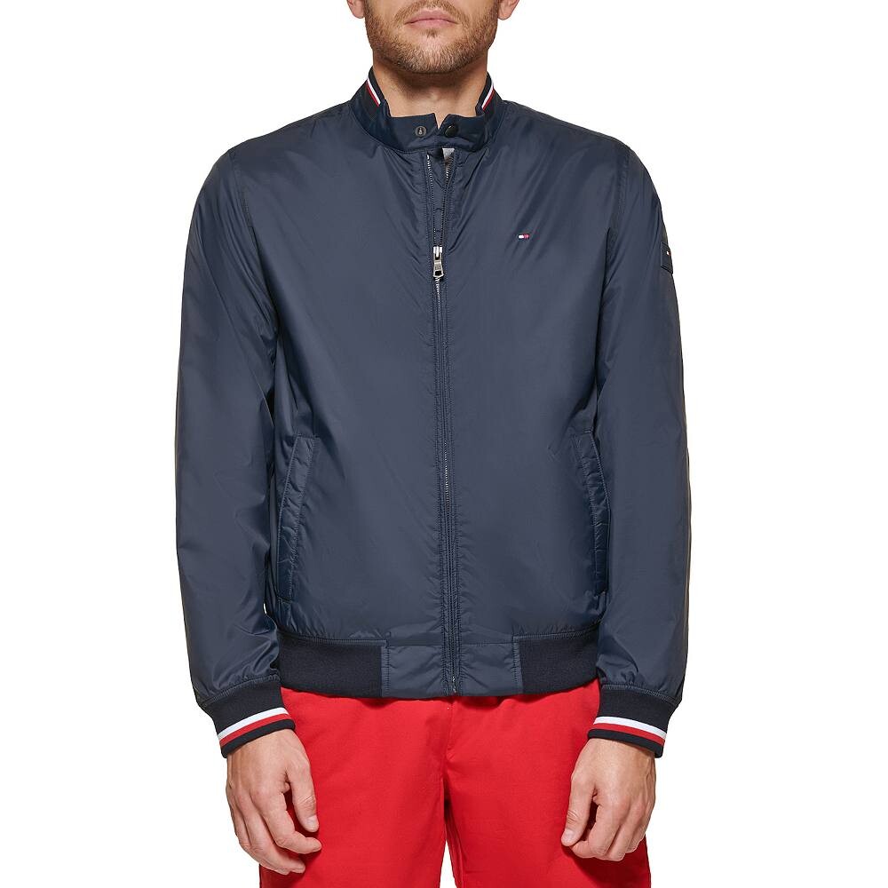 

Мужской бомбер Tommy Hilfiger, темно-синий