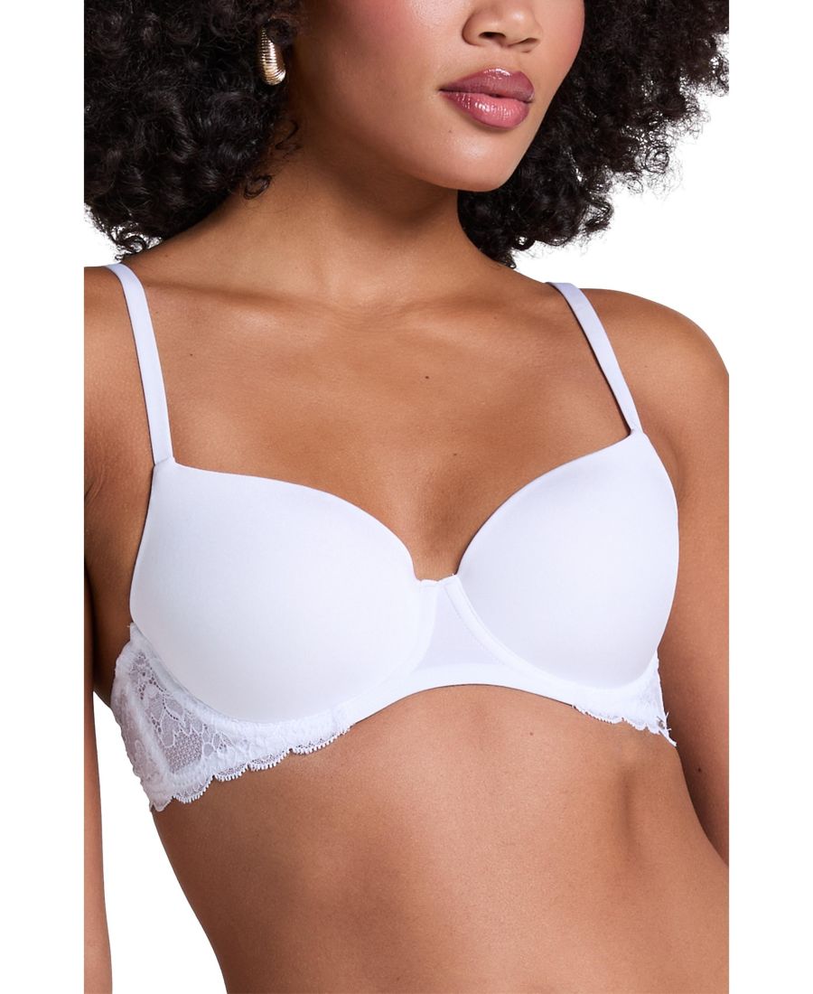 

Бюстгальтер Angie с подкладкой и косточками Hunkemöller, White