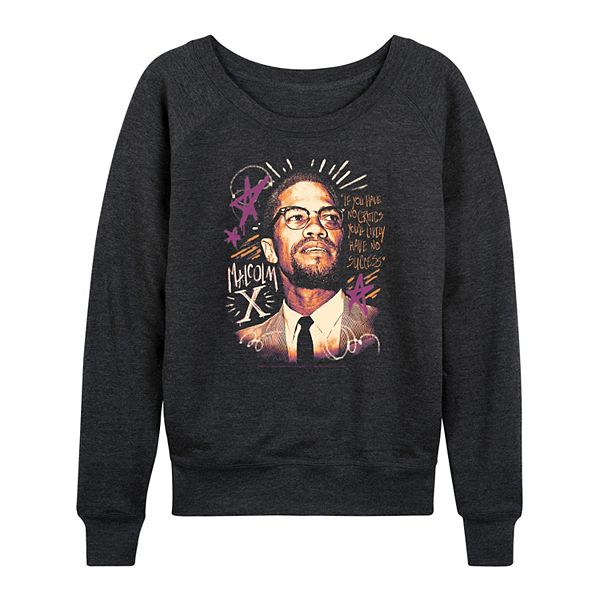 

Женская футболка с длинным рукавом Malcolm X Sketch French Terry Licensed Character, Heather Charcoal, Черный, Женская футболка с длинным рукавом Malcolm X Sketch French Terry Licensed Character, Heather Charcoal