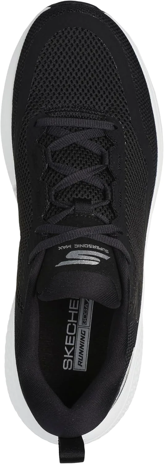 Мужские кроссовки Skechers Go Run Supersonic Max, черно-белый — фото 4