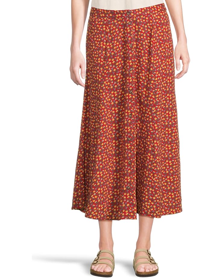 

Женская юбка миди Toad&Co Manzana Paneled, Campfire Ditsy Print