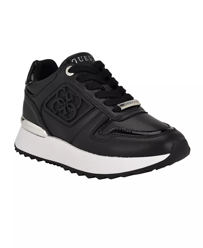 Женские кроссовки Koyaa Quattro G Logo Retro Jogger GUESS, черный