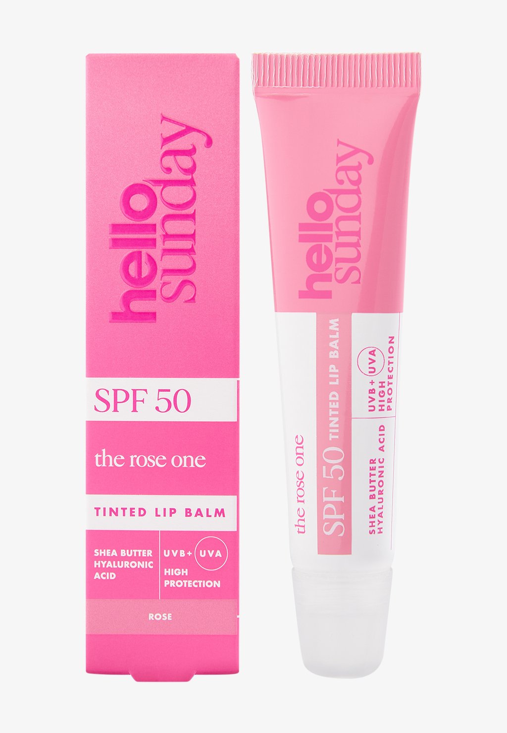 

Бальзам для губ Tinted Lip Balm Spf50 Hello Sunday, розовый