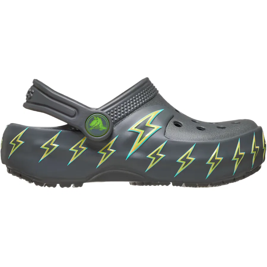 Детские сабо Crocs Carbon Black — фото 3