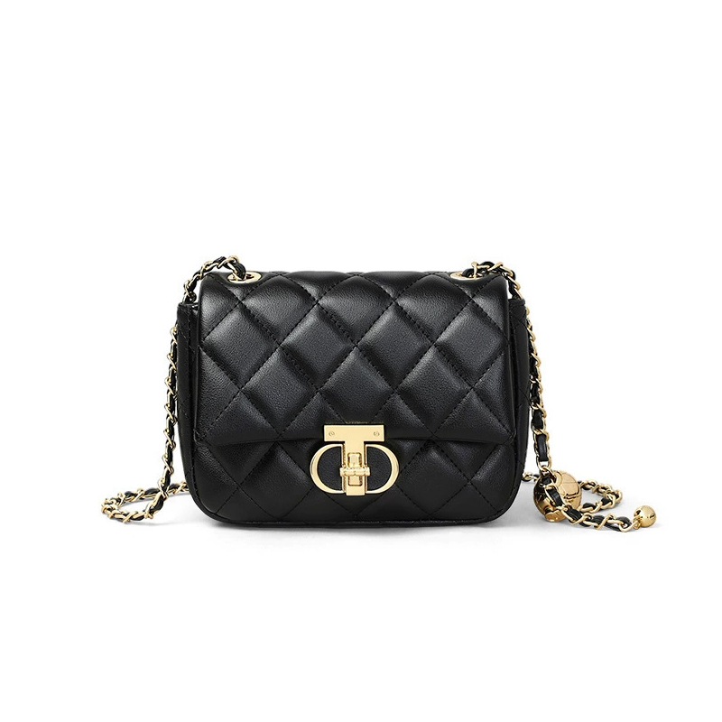 

LOLLiPOPS Синтетическая кожа, комбинированная с натуральной кожей плечевая сумка через плечо женская бежево-черная, Black