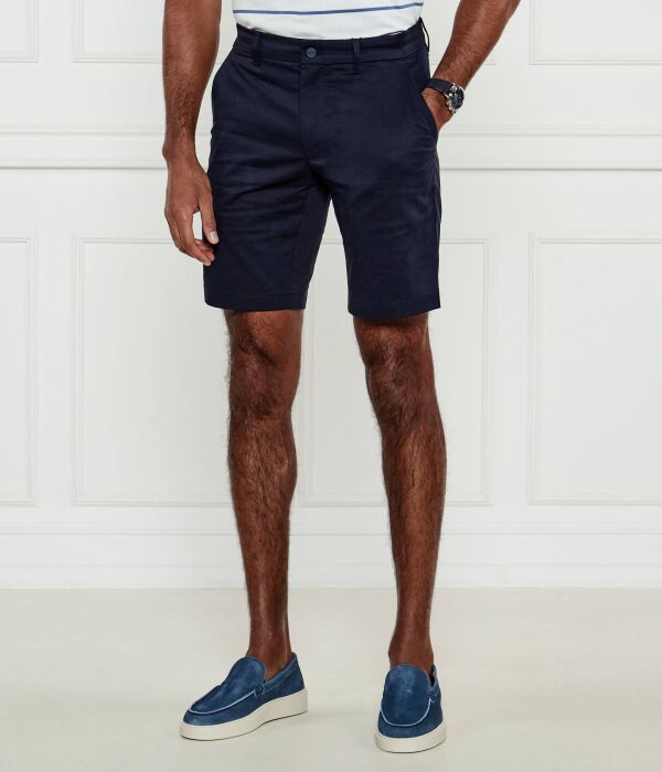

Атласные шорты Slim fit Calvin Klein, синий