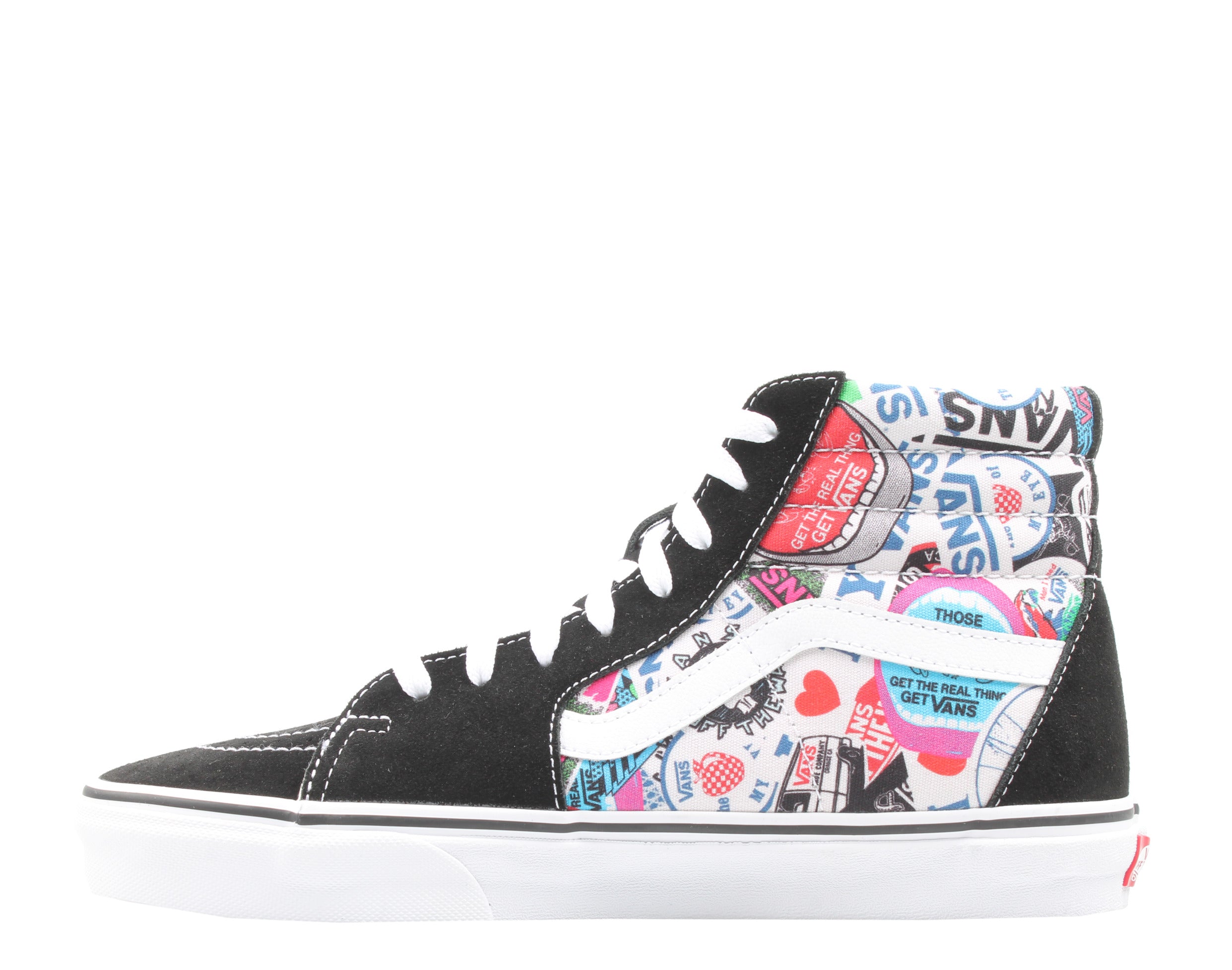 Vans Sk8-Hi Vans Mash Up Stickers/True Classic High Top Sneakers VN0A38GEVG4, красный — фото 3