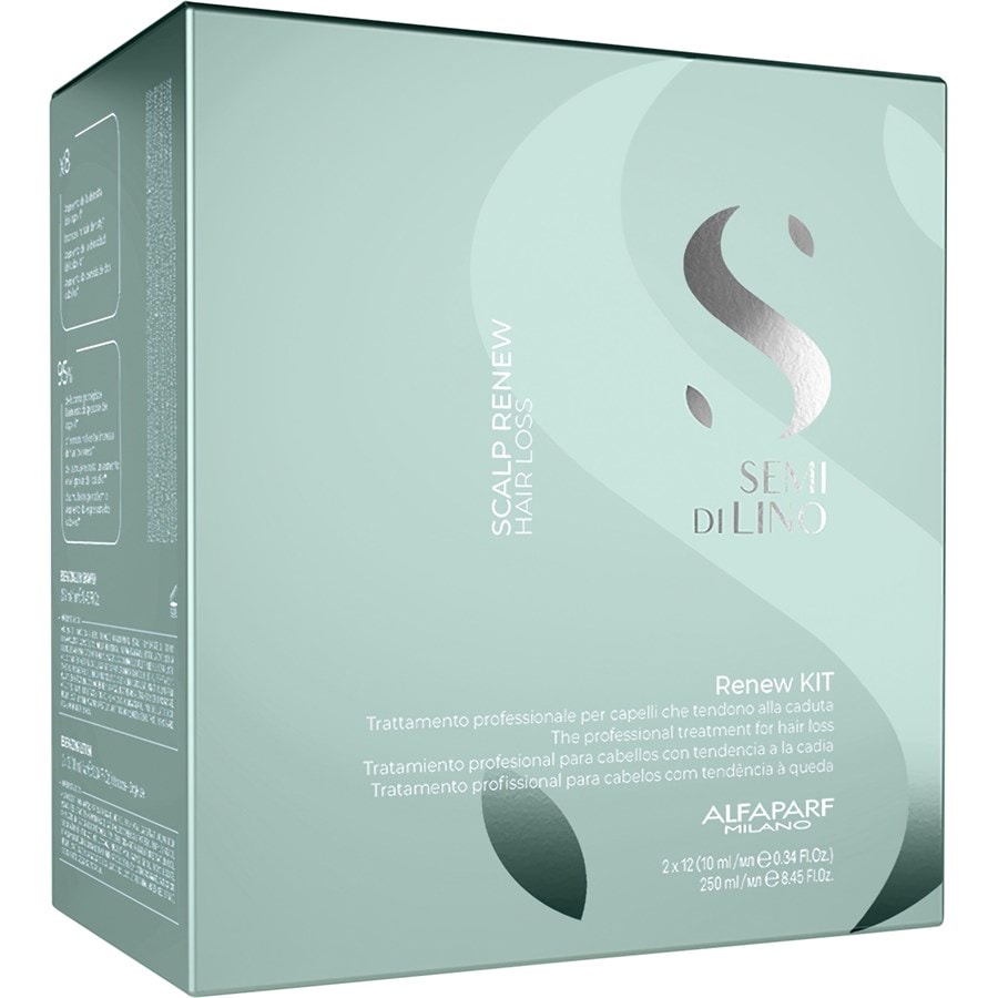 

Шампунь Alfaparf Milano Scalp Renew Kit Hair Loss, Scalp Renew Energizing Lotion 12 x 10 ml + Scalp Renew Energizing Low Shampoo 250 ml / 1 Stk.