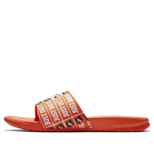 

Тапочки benassi jdi print 'cone' Nike, оранжевый