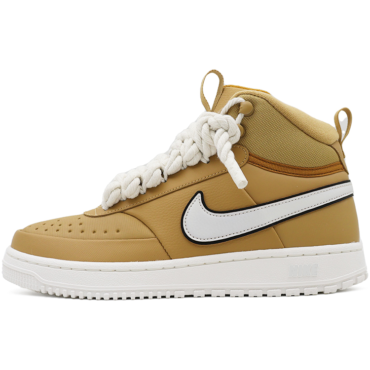

Nike Кроссовки для скейтбординга Court Vision Mid Warm, противоскользящие, мужские, коричневые, белые