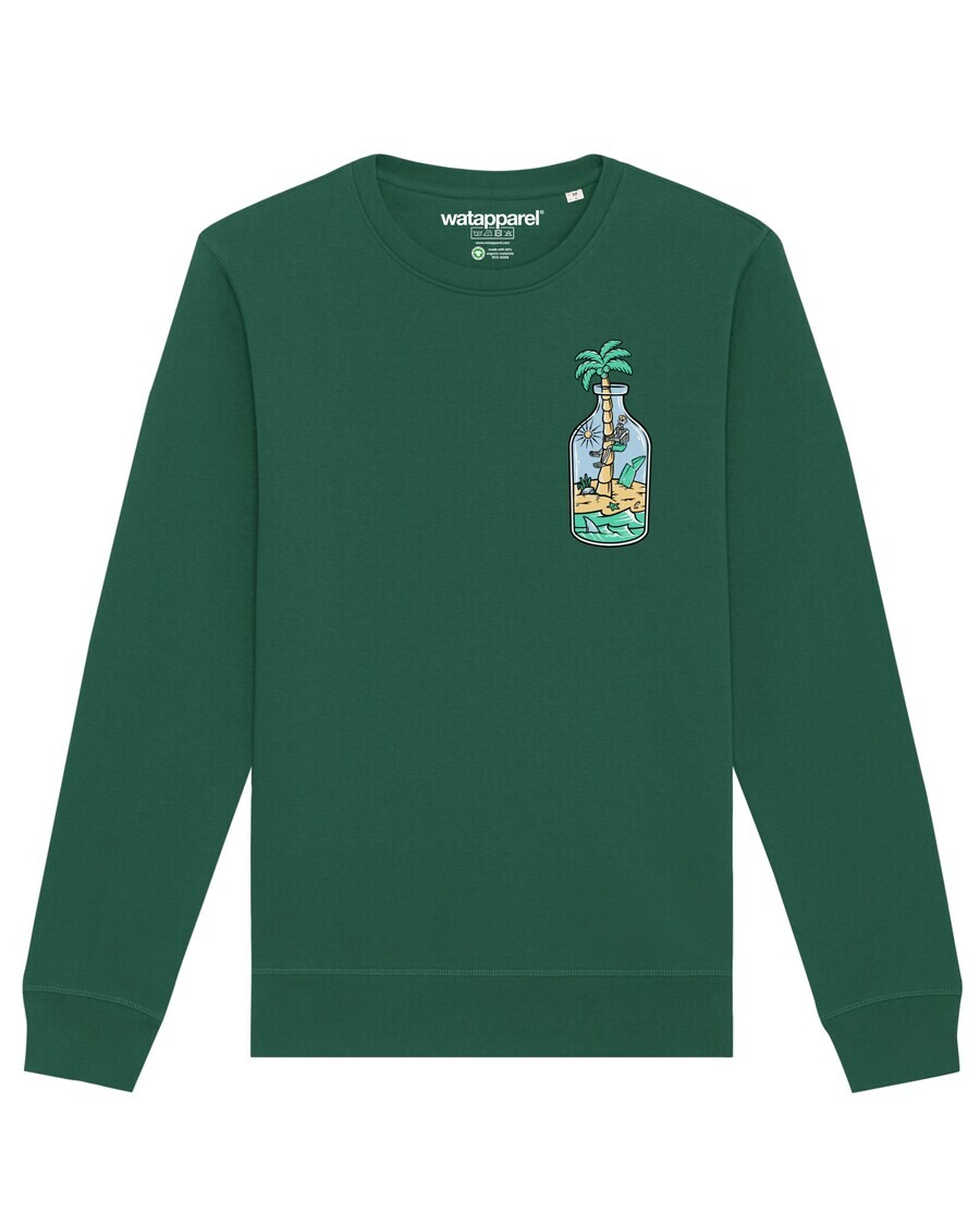 

Свитер Watapparel Sweatshirt Holiday in a bottle, цвет green/dark green