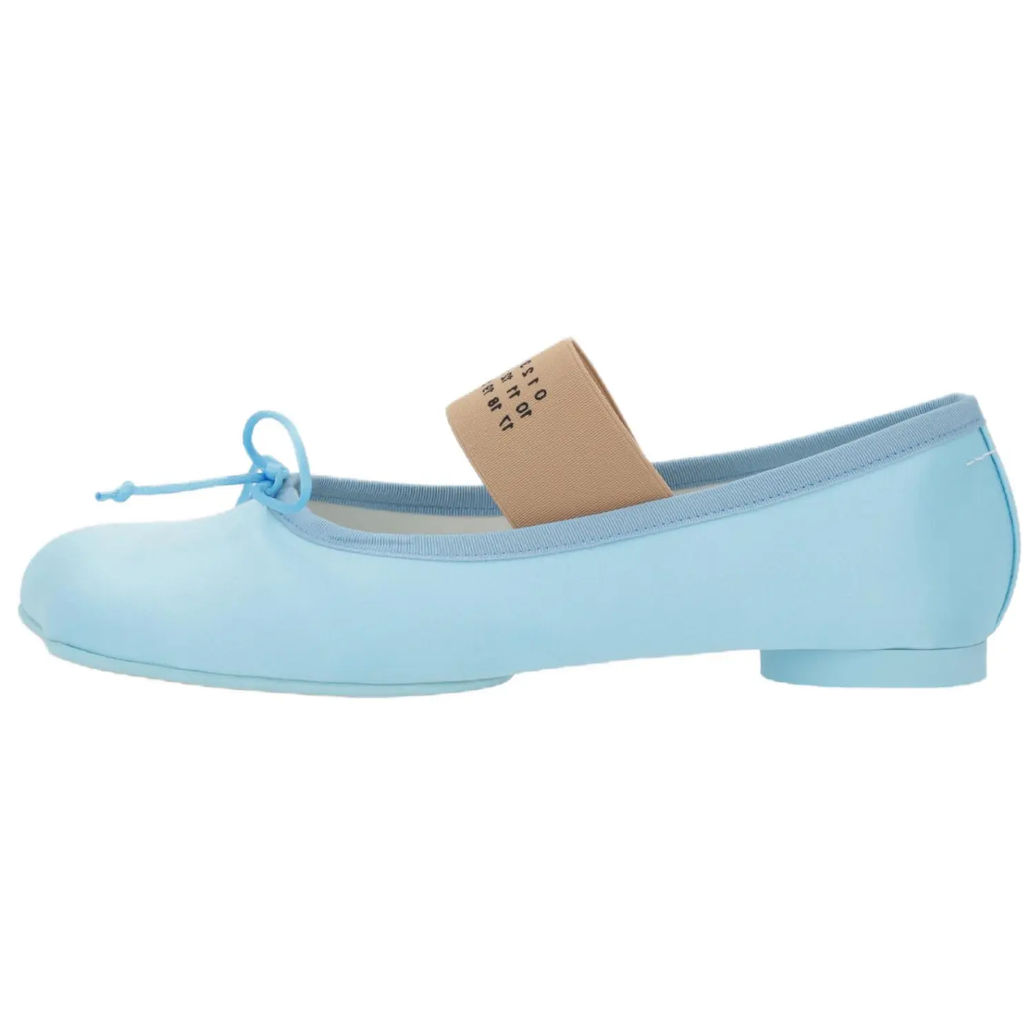 MM6 Maison Margiela Анатомические повседневные однобортные туфли, синие женские