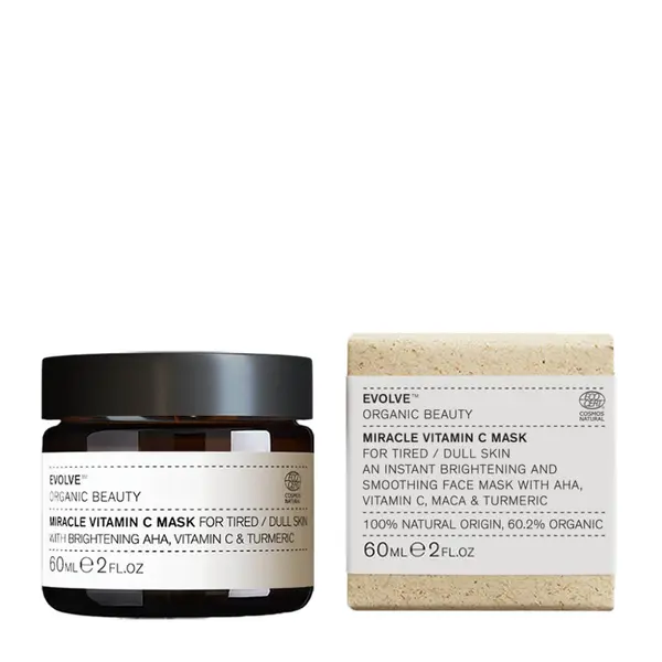 Маска для лица Evolve Organic Beauty — Осветляющая с витамином С, Miracle vitamin c mask, 60 мл — фото 2
