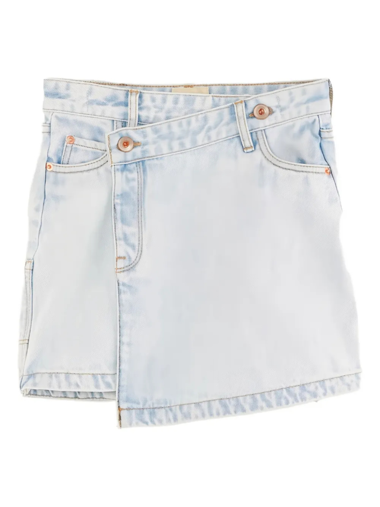 

Мини-юбка из хлопка Bellerose Kids, синий