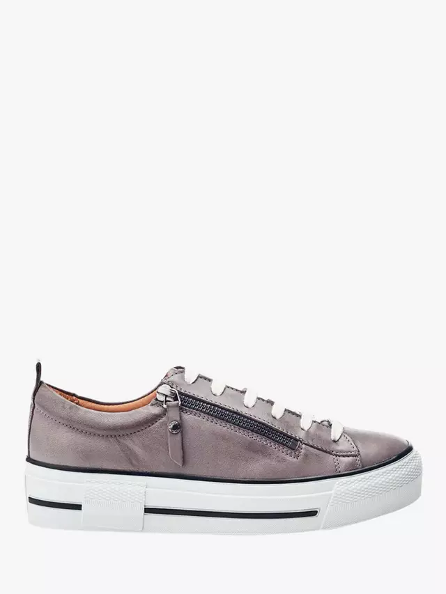 

Кроссовки Moda in Pelle Filician Leather Flatform, цвет off/grey