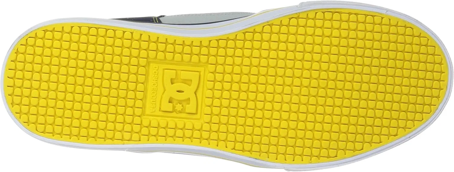 Кеды для скейтбординга DC Pure Kids, Navy, Grey — фото 4