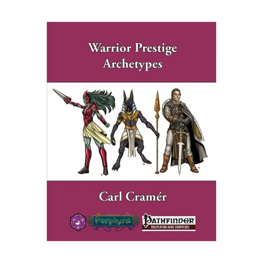 

Warrior Prestige Archetypes, Pathfinder Roleplaying Game (4 Winds Fantasy Gaming), мягкая обложка