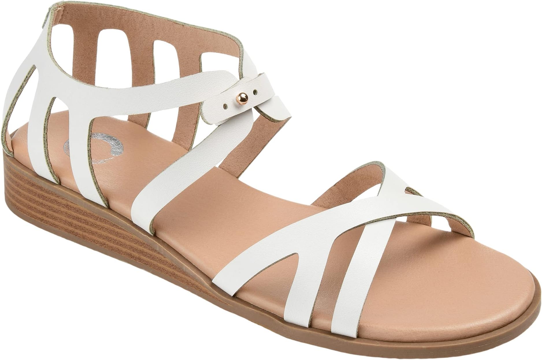 

Сандалии Journee Collection Comfort FoamMonro Sandal, белый