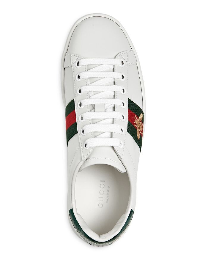 Женские кроссовки с вышивкой Gucci Ace Gucci — фото 4