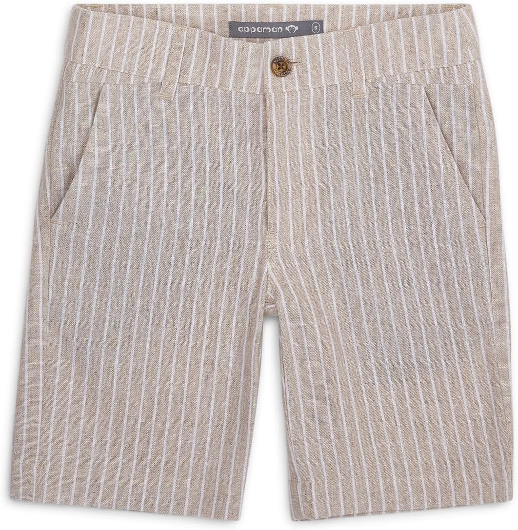 

Шорты Appaman Kids Trouser Shorts, Sand Stripe