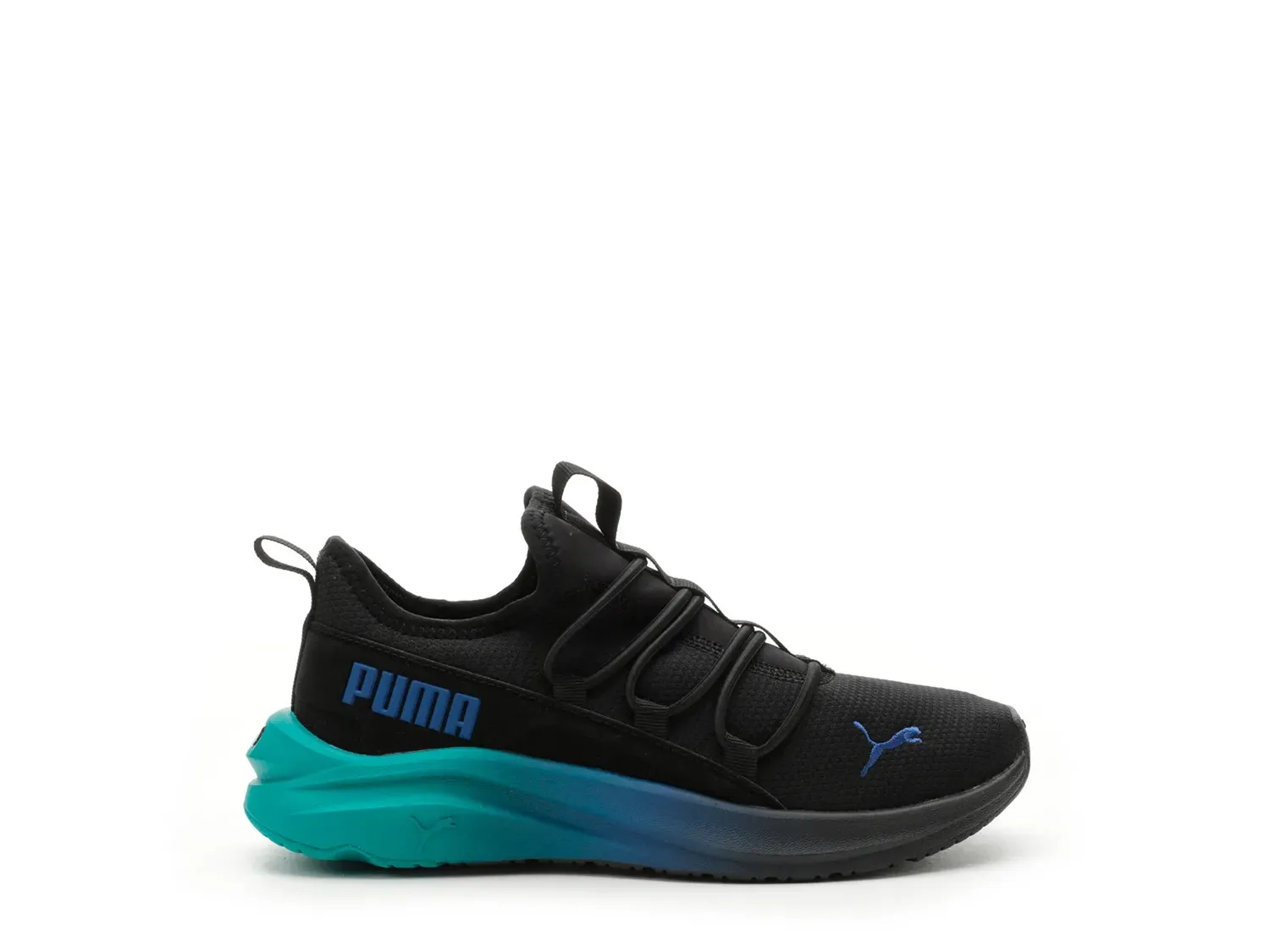 

Кроссовки Puma SoftRide One4All Slip-On — детские, черные