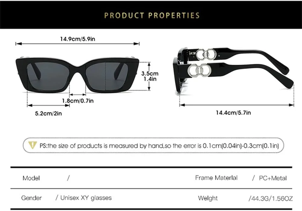 

Солнцезащитные очки для женщин и мужчин, с поликарбонатными линзами, оправой в винтажном серебристом цвете, с защитой от УФ-излучения UV400, m1595 Generic, M-1600