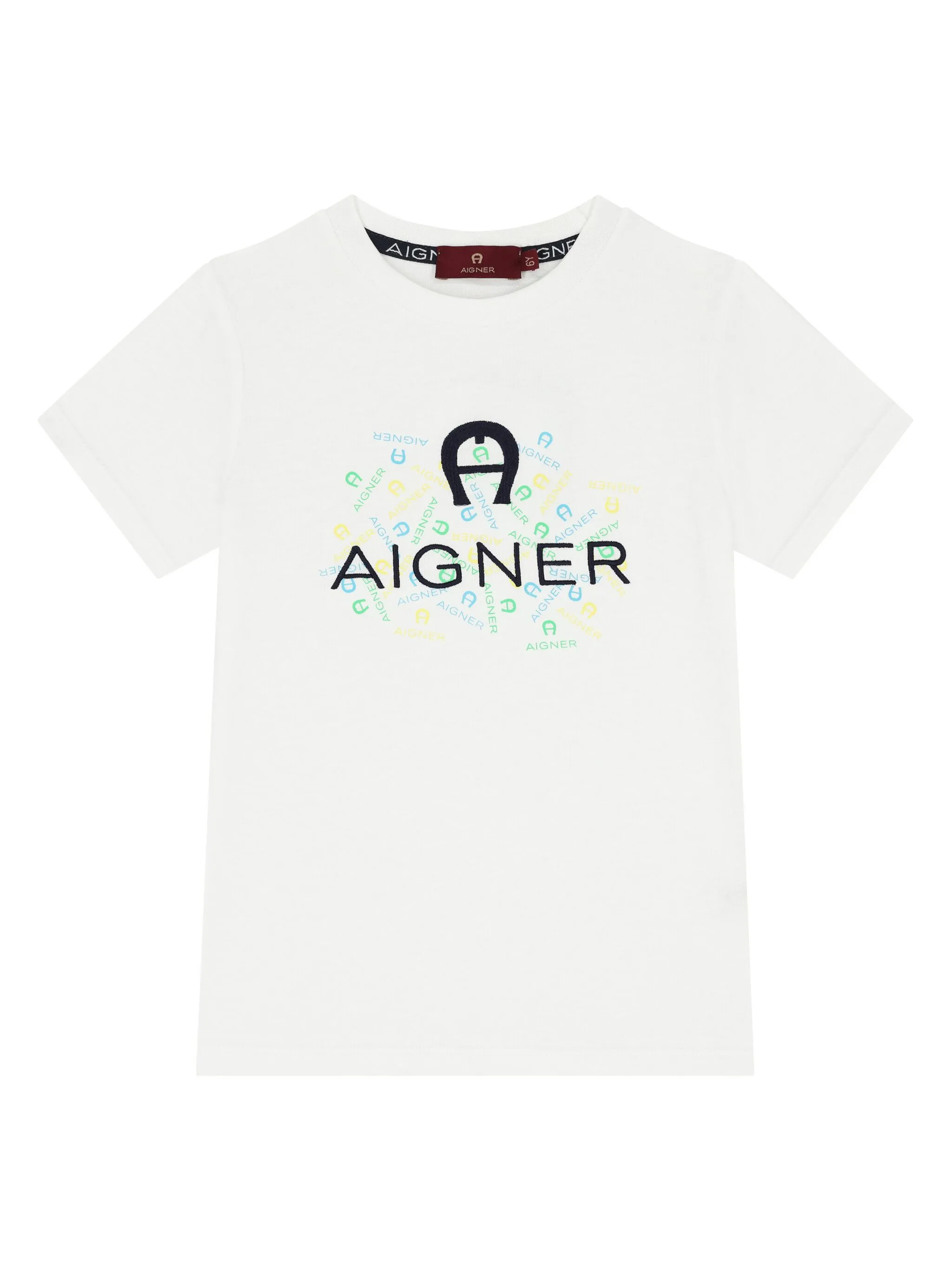 

Футболка с логотипом Aigner Kids, белый