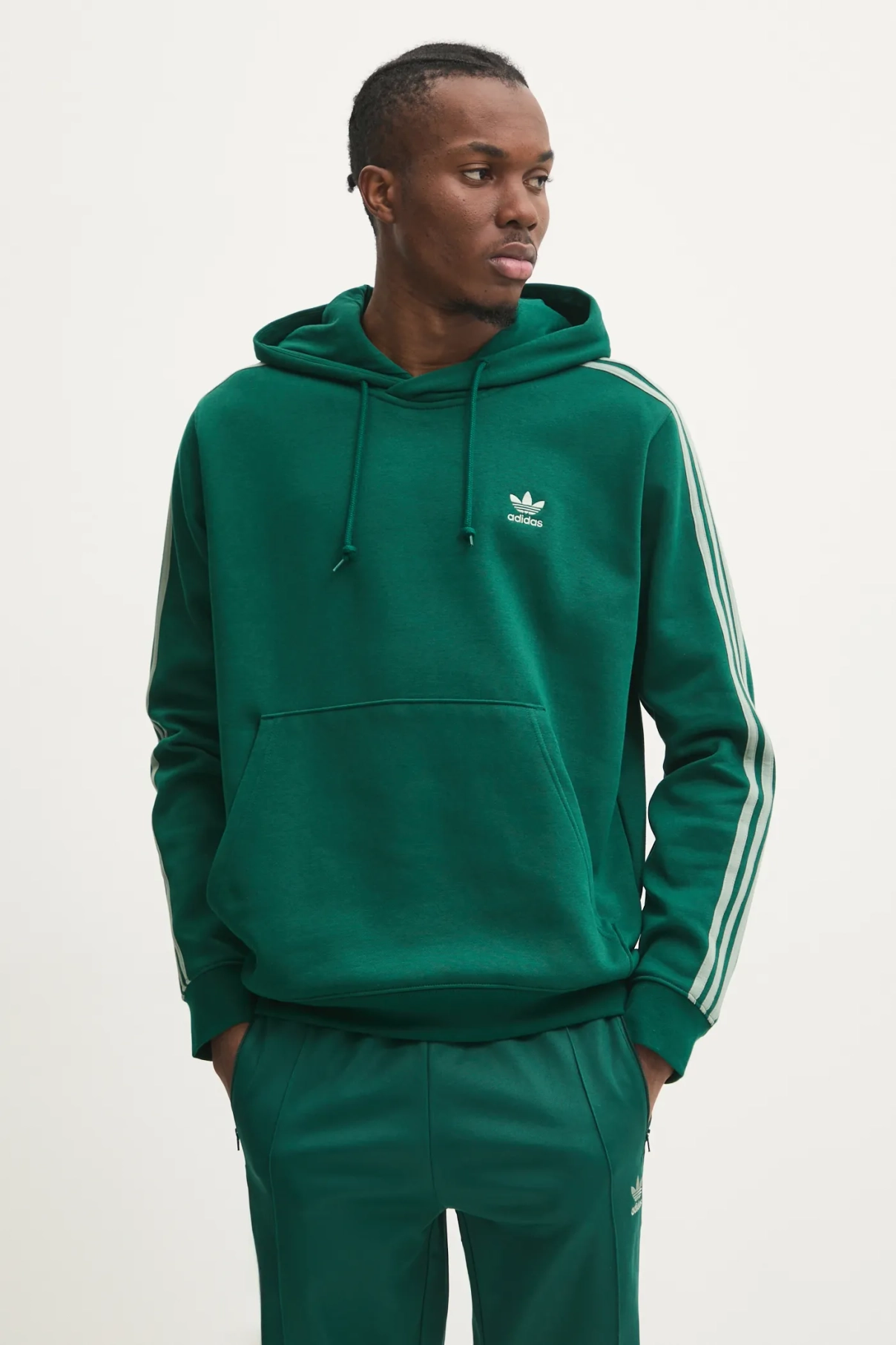 

Толстовка с 3 полосками adidas Originals, зеленый