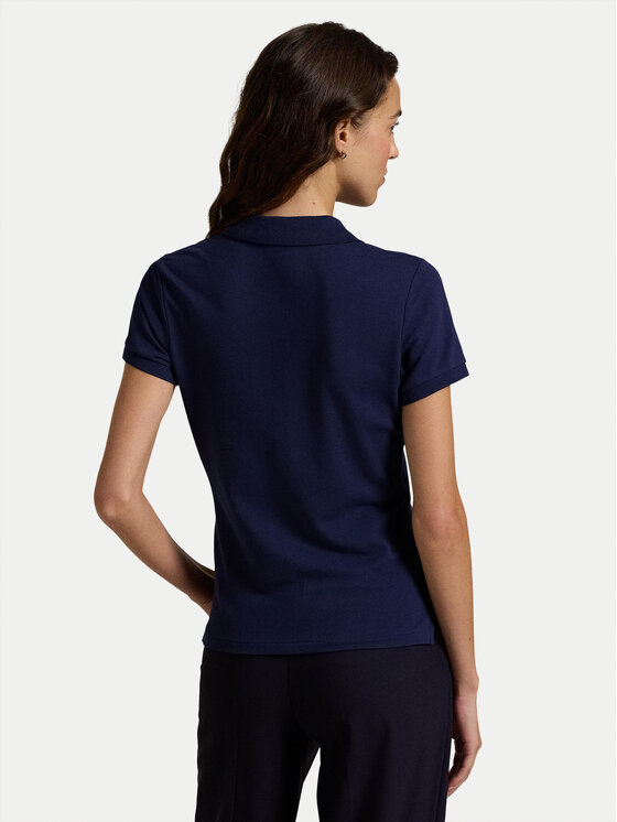 Рубашка облегающего кроя 211939272001 Polo Ralph Lauren, синий — фото 3