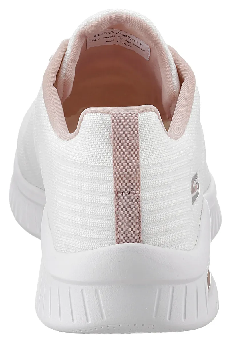 Кроссовки Skechers "BOBS SQUAD CHAOS AIR", с мягкой кромкой голенища, повседневная обувь, полуботинки, туфли на шнуровке, кремовый — фото 2