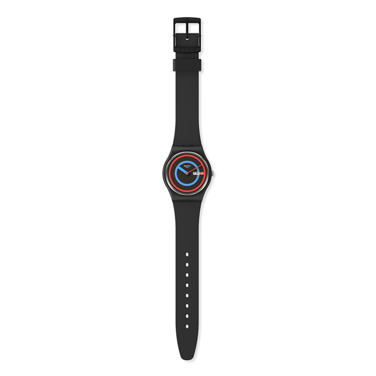 

SWATCH Часы Unisex Gent Series 34mm Black Watch SO28B706