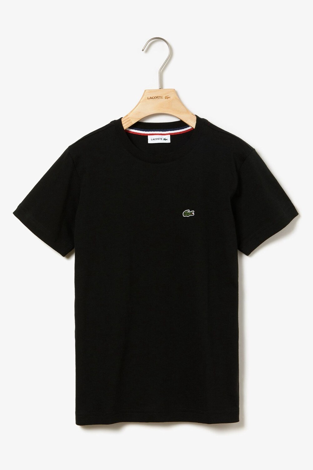 

Классическая детская футболка Lacoste, черный
