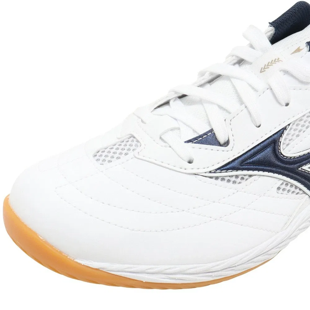Унисекс кроссовки для настольного тенниса «Wave Drive 9» от Mizuno, White X Navy — фото 4