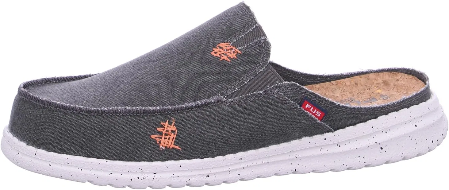Туфли Fusion Jim Washed Canvas Black