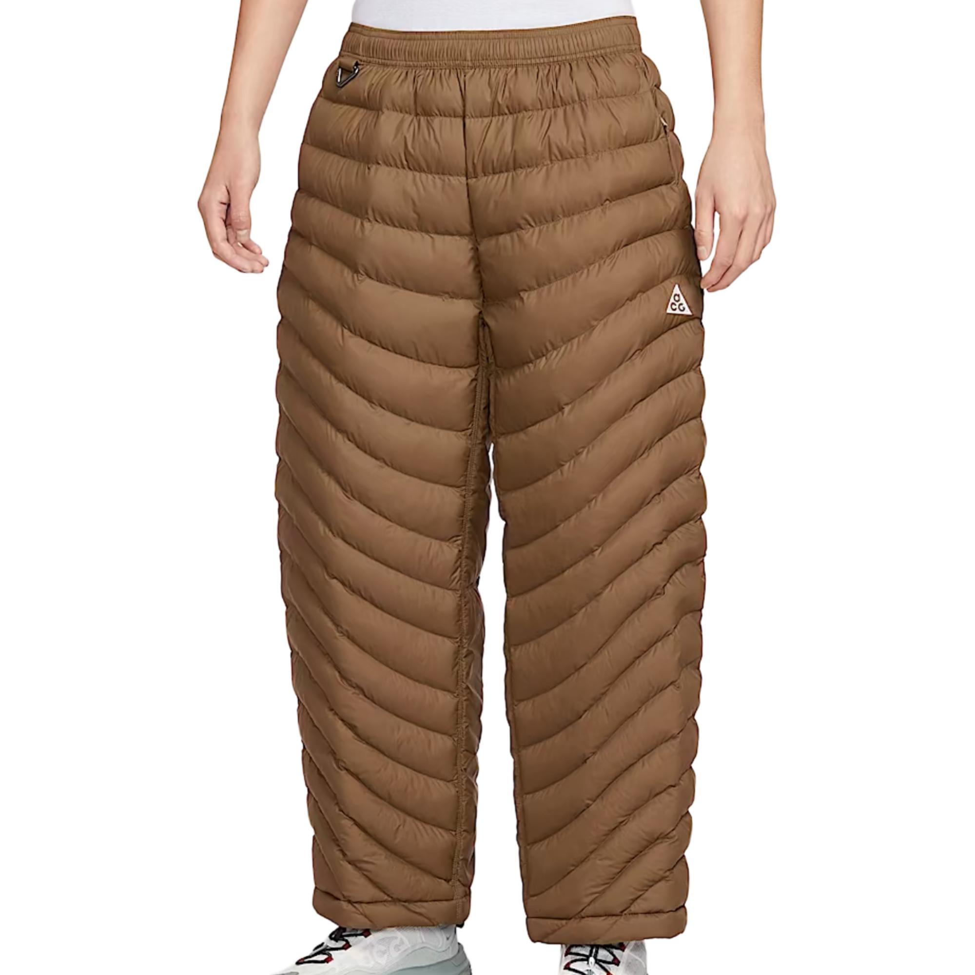 Брюки casual мужские ACG FW25 Canwell Glacier Therma FIT ADV Nike, коричневый/белый