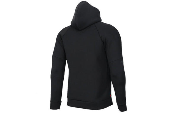 Куртка Air Jordan Athleisure Casual Sports Hooded Jacket Black, черный — фото 2