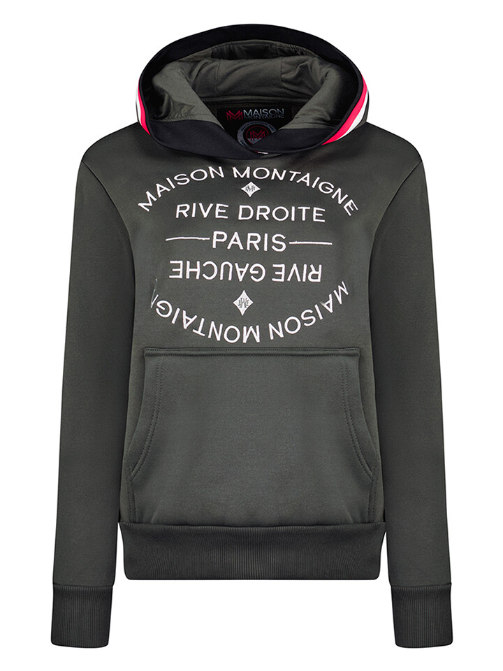 

Толстовка Maison Montaigne Hoodie Fricemai, антрацит