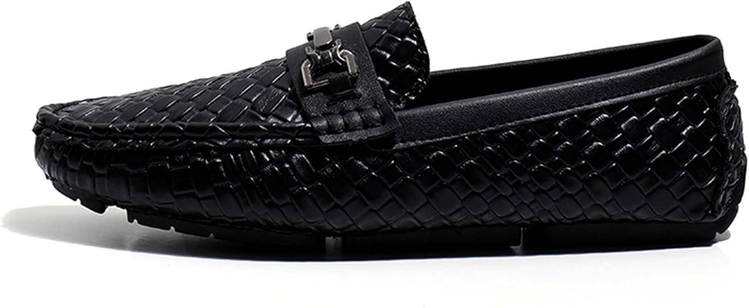 

Мужские лоферы Penny Urban Fashion, деловой повседневный стиль, официальная обувь, дышащие, для ходьбы, вождения, офиса, униформы, свадеб, банкетов, костюмов, платьев, кожаная обувь Generic, черный