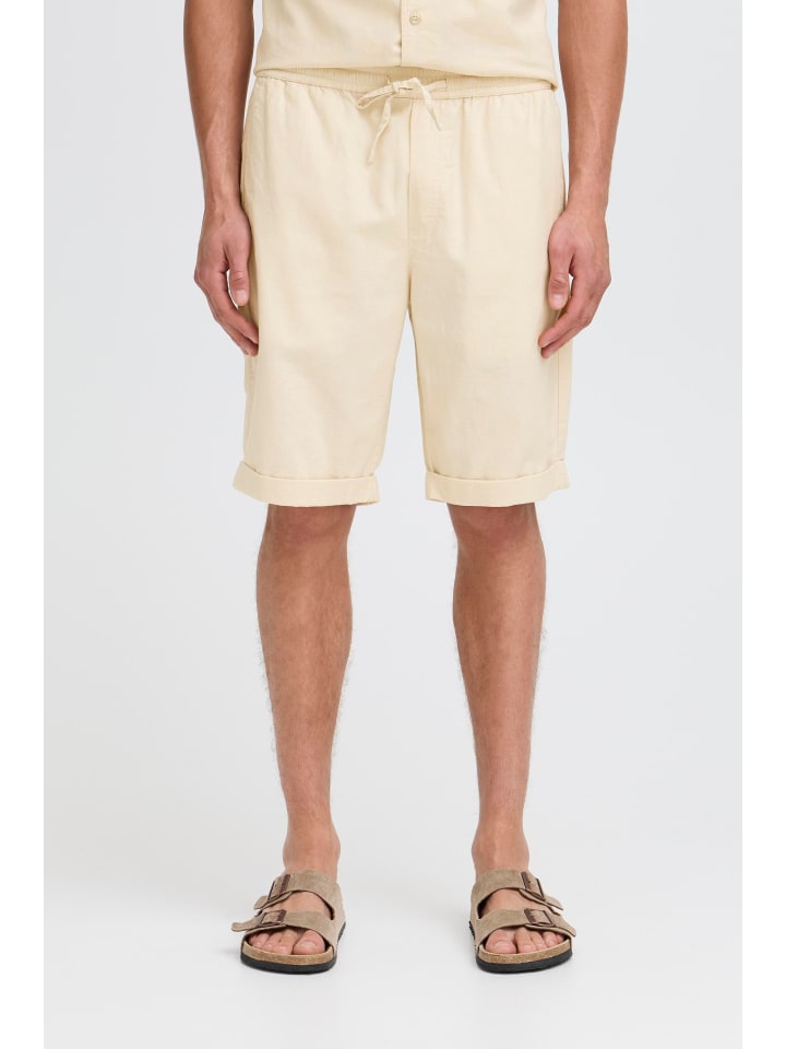 

!SOLID Льняные брюки SDLinau натурального цвета