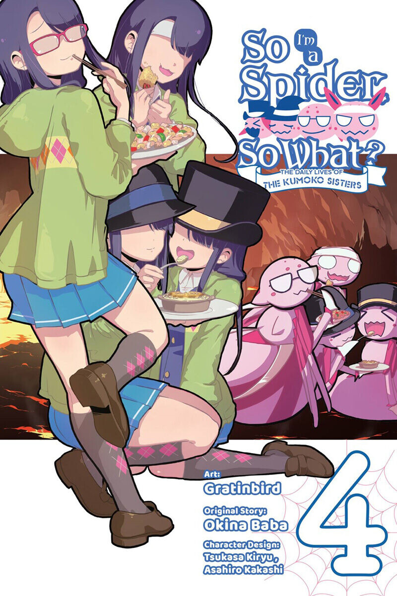 

Манга So I'm a Spider, So What The Daily Lives of the Kumoko Sisters Manga Volume 4