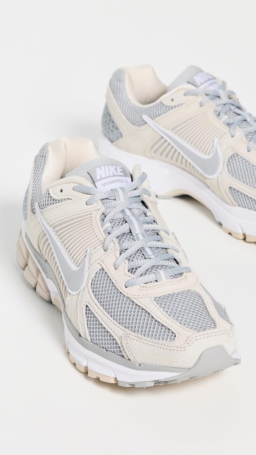 Мужские кроссовки Nike Zoom Vomero 5, белый/коричневый/светло-коричневый — фото 4