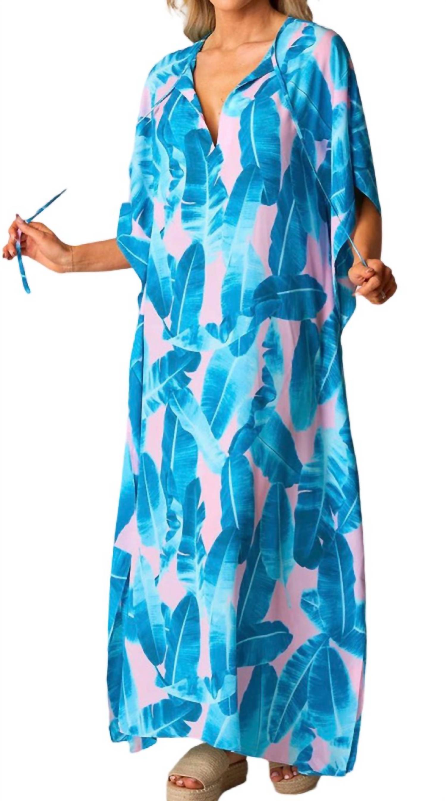 

Пляжное платье-кафтан Miller Caftan Maxi на Таити BUDDYLOVE, цвет tahiti