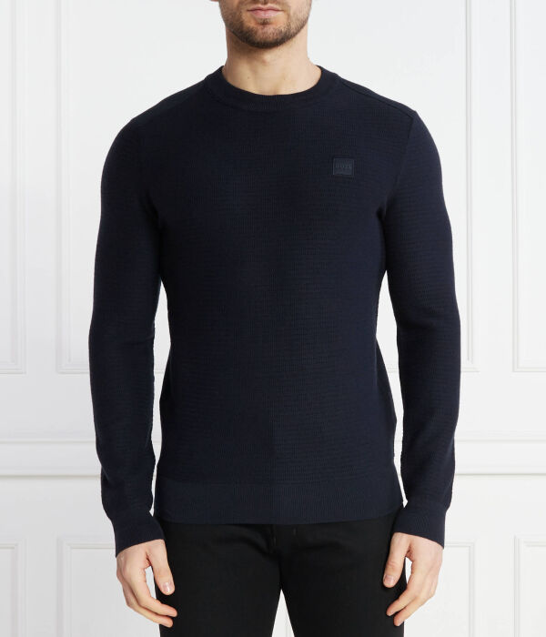 

Анионовый свитер Regular fit Boss Orange, синий