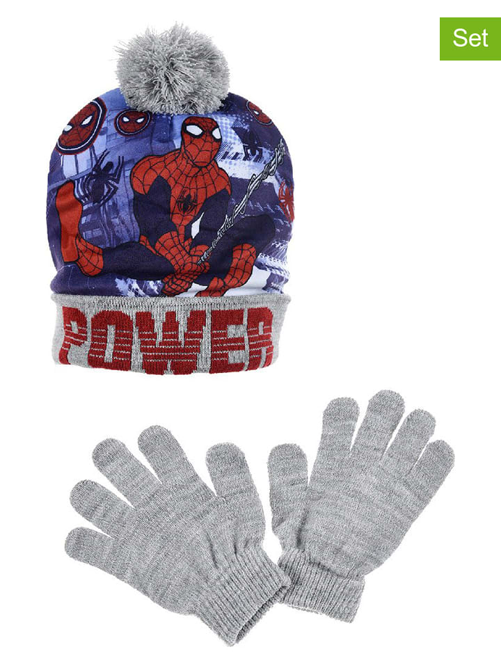

Шапка Spiderman, серый