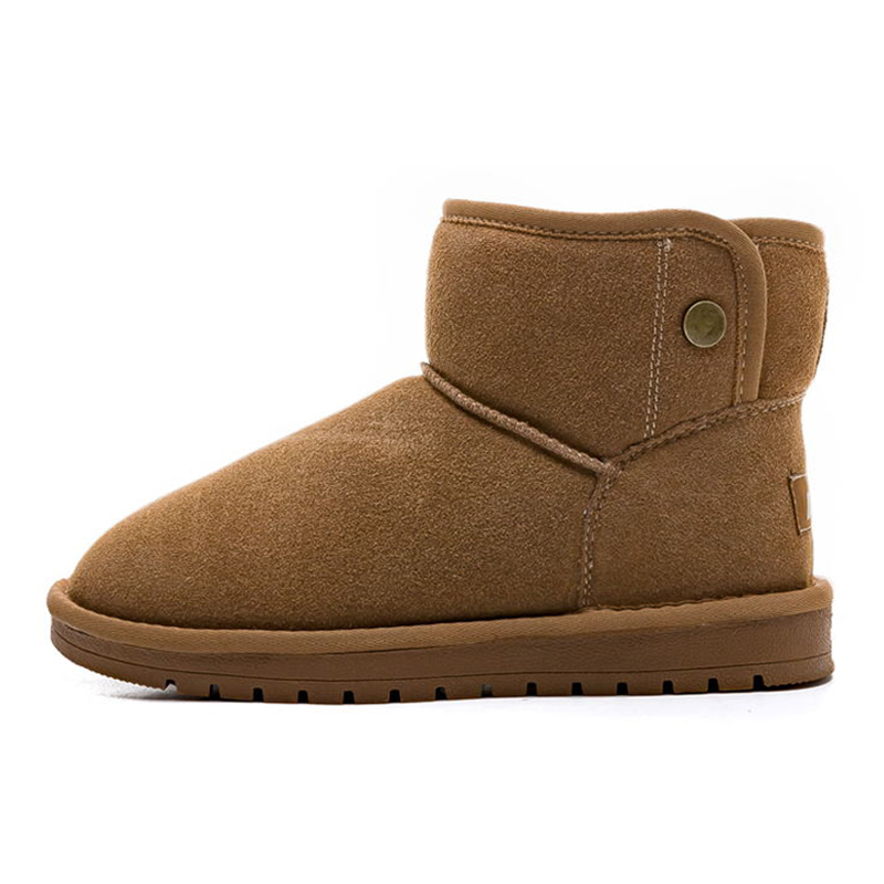 

WARRIOR Унисекс короткие зимние ботинки каштановые - 0075 Каштан, цвет 0075 Chestnut